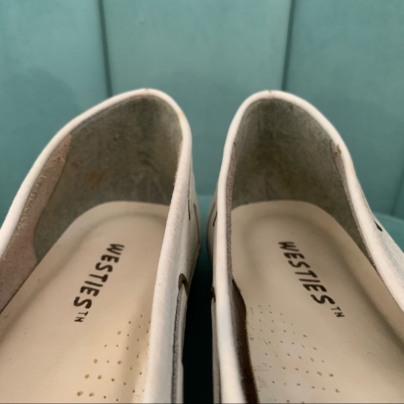 90s Vintage White Westies Loafers - Picture 11 of 14